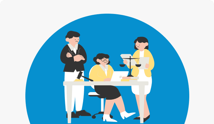 業務効率化が進まず、コア業務に集中できていないイメージ