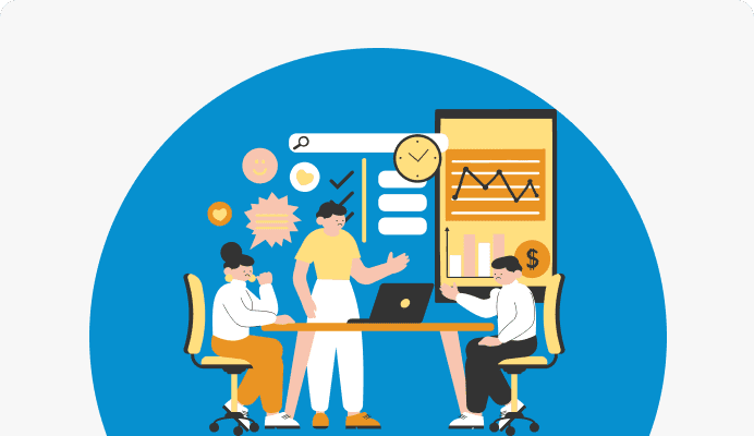 顧客満足度を高めたいが、多様化するニーズへの対応品質が追いつかないイメージ