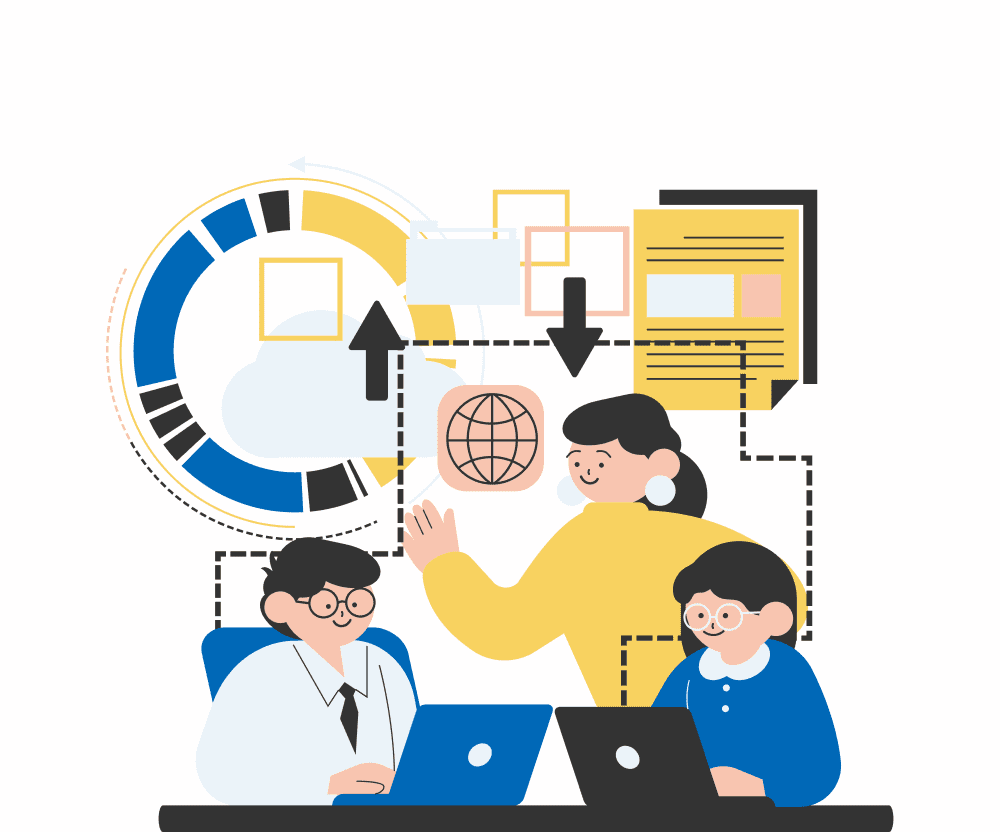 AI・DX実装をトータル支援するイメージ